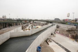 Lais Puzzle - Bauarbeiten am Fluss Rimac - Lima - Peru - 2.000 Teile