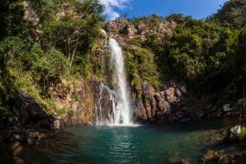 Lais Puzzle - Serra Azul Wasserfall - Nobres - Mato Grosso - Brasilien - 2.000 Teile