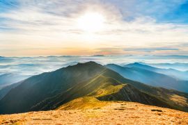 Lais Puzzle - Berglandschaft im Sonnenuntergang - 2.000 Teile