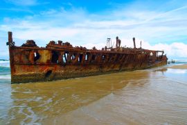 Lais Puzzle - Das Maheno-Wrack auf Fraser Island (Australien) - 2.000 Teile