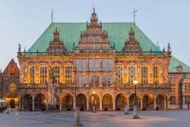 Lais Puzzle - Blick auf die Stadt Bremen, Deutschland - 2.000 Teile