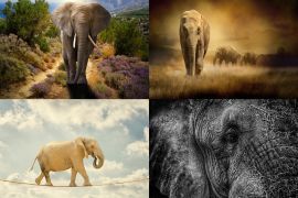 Lais Puzzle - Collage Elefanten - 2.000 Teile