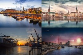 Lais Puzzle - Collage Hamburg - 2.000 Teile