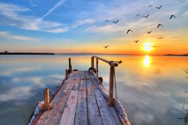 Lais Puzzle - Wolken im See - 2.000 Teile