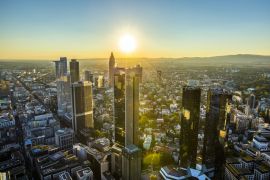 Lais Puzzle - Frankfurt in der Abenddämmerung - 2.000 Teile