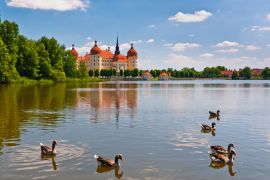 Lais Puzzle - Blick auf Schloss Moritzburg - 2.000 Teile