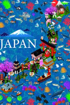 Lais Puzzle - Karte Japan - 2.000 Teile