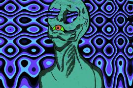 Lais Puzzle - Unmöglich psychedelische Farben: Alien - 2.000 Teile