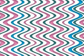 Lais Puzzle - Unmöglich, psychedelische Farben: Linien - 2.000 Teile