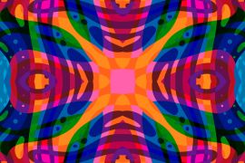 Lais Puzzle - Unmöglich, psychedelische Farben - 2.000 Teile