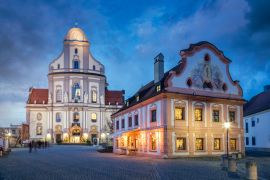 Lais Puzzle - Old town of Altötting with Basilika St. Anna, Bavaria, Germany - 2.000 Teile