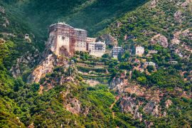 Lais Puzzle - Berg Athos, Griechenland, Heiliges Kloster von Simonos Petra (Simonopetra) - 2.000 Teile