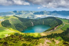 Lais Puzzle - Schöner See von Sete Cidades, Azoren, Portugal Europa - 2.000 Teile