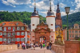 Lais Puzzle - Berühmtes altes Brückentor. Heidelberg, Deutschland - 2.000 Teile