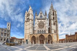 Lais Puzzle - Plaza de Regla und Kathedrale von Leon, Spanien - 2.000 Teile