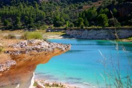 Lais Puzzle - Lagunas de Ruidera, Strand von Laguna Lengua, Ciudad Real - 2.000 Teile