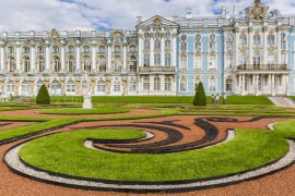 Lais Puzzle - Gärten im französischen Stil im Katharinenpalast, Zarskoje Selo, St. Petersburg, Russland - 2.000 Teile
