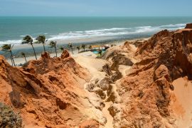 Lais Puzzle - Klippenlabyrinth am Strand von Morro Branco, Ceara, Brasilien - 2.000 Teile