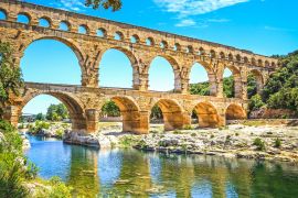 Lais Puzzle - Römisches Aquädukt Pont du Gard, Unesco-Stätte.Languedoc, Frankreich - 2.000 Teile