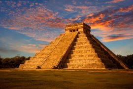 Lais Puzzle - El Castillo (Kukulkan-Tempel) bei Sonnenuntergang. Chichen Itza, Mexiko - 2.000 Teile