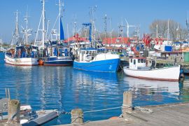 Lais Puzzle - Hafen von Burgstaaken auf der Urlaubsinsel Fehmarn - 2.000 Teile