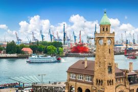 Lais Puzzle - Blick auf die Stadt Hamburg, Deutschland. - 2.000 Teile