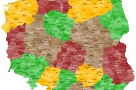 Lais Puzzle - Polen Landkarte - 2.000 Teile