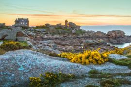 Lais Puzzle - Abendstimmung an der Cote de Granit Rose, Bretagne, Frankreich - 2.000 Teile