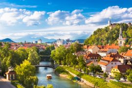 Lais Puzzle - Panorama von Ljubljana, Slowenien, Europa - 2.000 Teile
