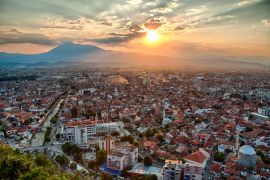 Lais Puzzle - Prizren aus der Vogelperspektive, Kosovo - 2.000 Teile