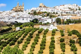 Lais Puzzle - Pueblo Blancos - Olvera, Cadiz, Andalusien, Spanien - 2.000 Teile