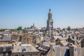 Lais Puzzle - Basilika Saint-Gervais, Avranches, vom Bergfried aus, Frankreich - 2.000 Teile