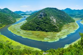 Lais Puzzle - Die Flussbiegung, Montenegro - 2.000 Teile