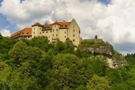 Lais Puzzle - Burg Rabenstein im Ahorntal, Fränkische Schweiz, Landkreis Bayreuth, Franken, Oberfranken, Bayern, Deutschland - 2.000 Teile