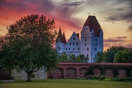 Lais Puzzle - sommerfotos in bayern ingolstadt bei sonnenuntergang - 2.000 Teile