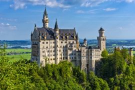 Lais Puzzle - Das Schloß Neuschwastein im Schwangau, Bayern, Deutschland - 2.000 Teile