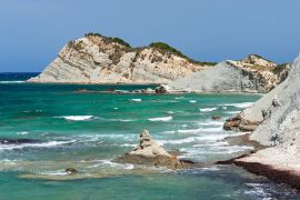 Lais Puzzle - Griechenland Insel Erikoussa, Ionische Inseln, Europa, Bezirk Korfu, Küste von Fiki - 2.000 Teile