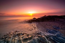 Lais Puzzle - Sonnenaufgang im März in Salterstown, Co. Louth, Irland - 2.000 Teile