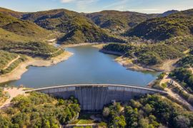 Lais Puzzle - Staudamm La Quebrada. Rio Ceballos, Córdoba, Argentinien - 2.000 Teile