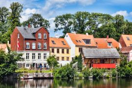 Lais Puzzle - Alter Teil der Marktstadt Nyborg, Dänemark - 2.000 Teile