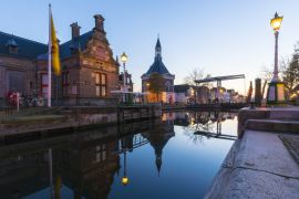 Lais Puzzle - Leidschendam im Sonnenuntergang, Niederlande - 2.000 Teile