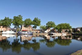 Lais Puzzle - Cambrai, Spiegelungen im Kanal, Frankreich - 2.000 Teile