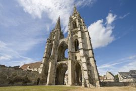 Lais Puzzle - Abtei von St-Jean-des Vignes in Soissons, Frankreich - 2.000 Teile