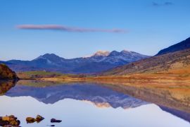 Lais Puzzle - See bei Capel Curig mit Snowdon im Rücken - 2.000 Teile