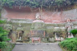Lais Puzzle - Vairocana-Buddha, Riesenbuddha von Leshan, China - 2.000 Teile