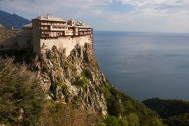 Lais Puzzle - Simonos-Petras-Kloster, Berg Athos, Griechenland - 2.000 Teile