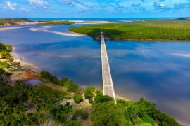 Lais Puzzle - Brücke über den Lagoa do Roteiro - Alagoas Brasilien - 2.000 Teile