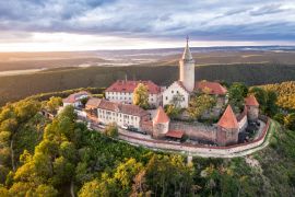 Lais Puzzle - Ansicht der leuchtenburg bei jena, Thüringen. Deutschland. - 2.000 Teile