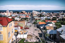 Lais Puzzle - Panoramablick auf die Stadt Punta Arenas, Chile - 2.000 Teile