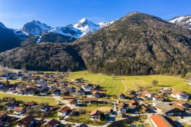 Lais Puzzle - Luftaufnahme, Blick auf Schleching im Achental, Landkreis Traunstein, Chiemgau, Tirol, Deutschland - 2.000 Teile